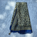 Ajrakh Print Saree