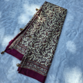 Ajrakh Print Saree